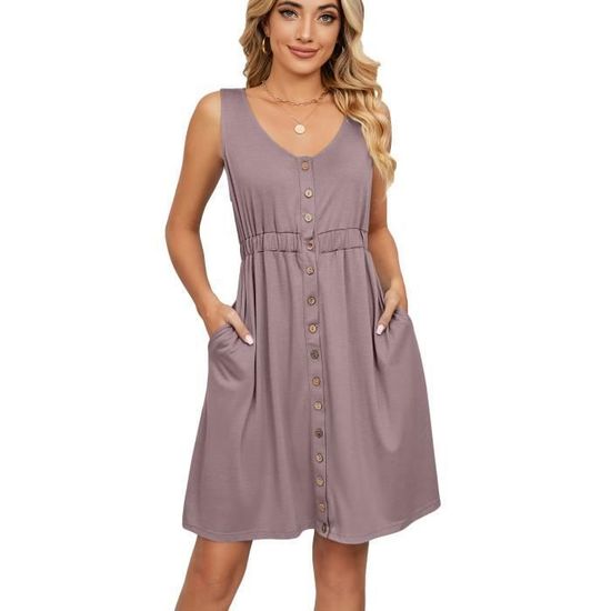 Combinaison (jumpsuit) NEXT Femme Sans Manches Violet/noir Avec Poches - Taille 8 Occasion Très Bon état