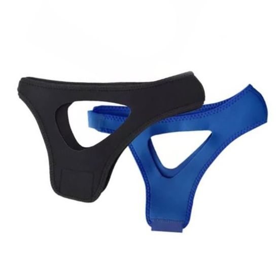Mentonnières Pour Casque De Hockey - Lot De 2 En Tissu Oxford, Bouton-pression Unique, Léger Et Ajustable