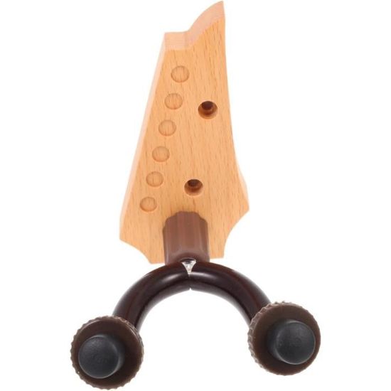 Support Mural Guitare Réglable - Pack De 4 - Pour Guitare, Basse, Ukulélé - Installation Facile