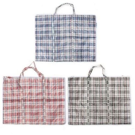 Premium Réutilisable blanchisserie sac de rangement sacs shopping zippé Solide Jumbo Grand Sac 