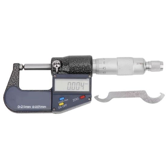 M passamètre Cadran Indicateur Micromètre. 0001 0 à 25 mm