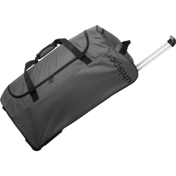 UHLSPORT Sac de sport à roulettes Essential 2.0 - 90 L - Gris - Taille M