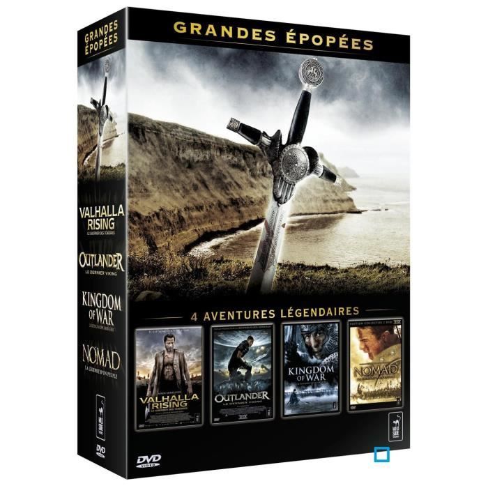 Valhalla Rising Dvd Label DVD Grandes épopées - Coffret - Valhalla rising + Outlander + Kingdom ...