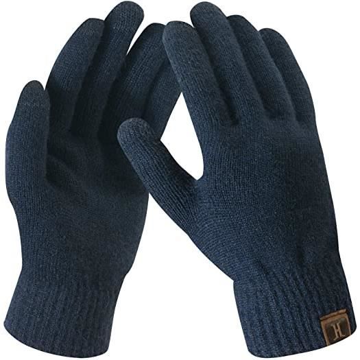 Gants Tactiles Femme Hiver de Sport Running d'extérieur vélo Chaud Gants Vogue Tricoté