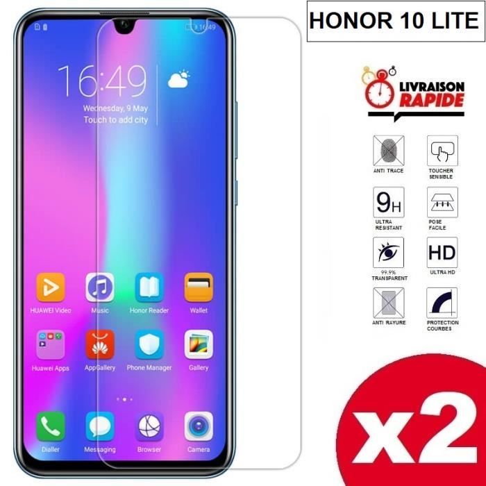 verre trempe honor 10 lite