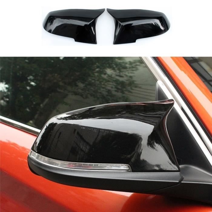 2 COQUE RETROVISEUR NOIR BRILLANT LOOK M4 BMW SERIE 1 2 3 F20 F22 F23 F30 F32 F36 F35 X1 E84