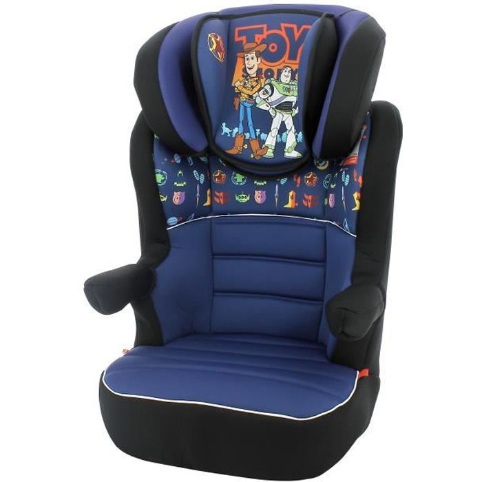 Siège auto rehausseur enfant RWAY groupe 2-3 (15-36kg), évolutif avec protection latérale - Toy Story