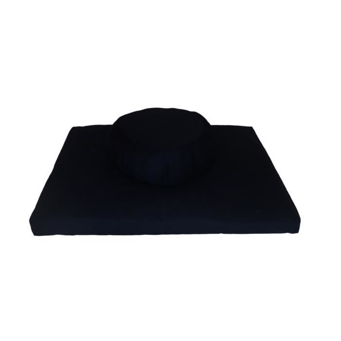 Set Zafu + Zabuton confort plus Bleu Marine
