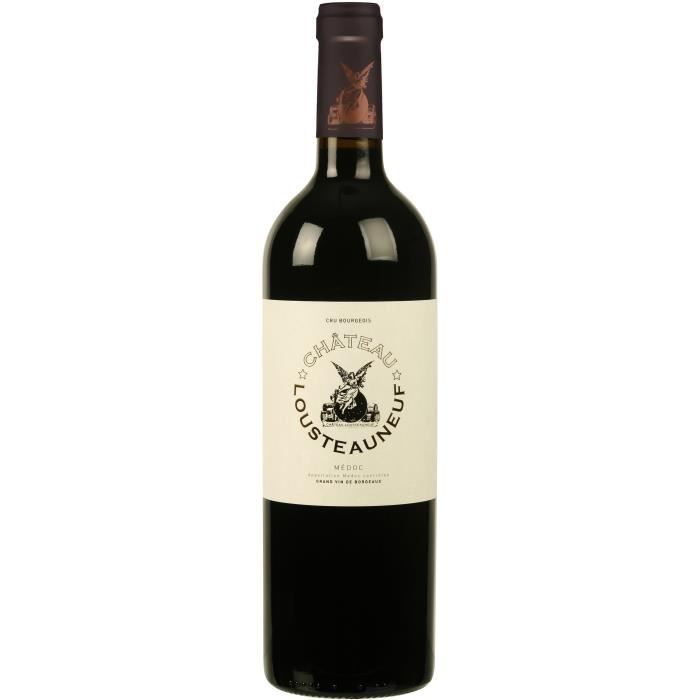 Château Lousteauneuf 2012 - AOC Médoc - Vin rouge de Bordeaux - 1 bouteille 075 cl