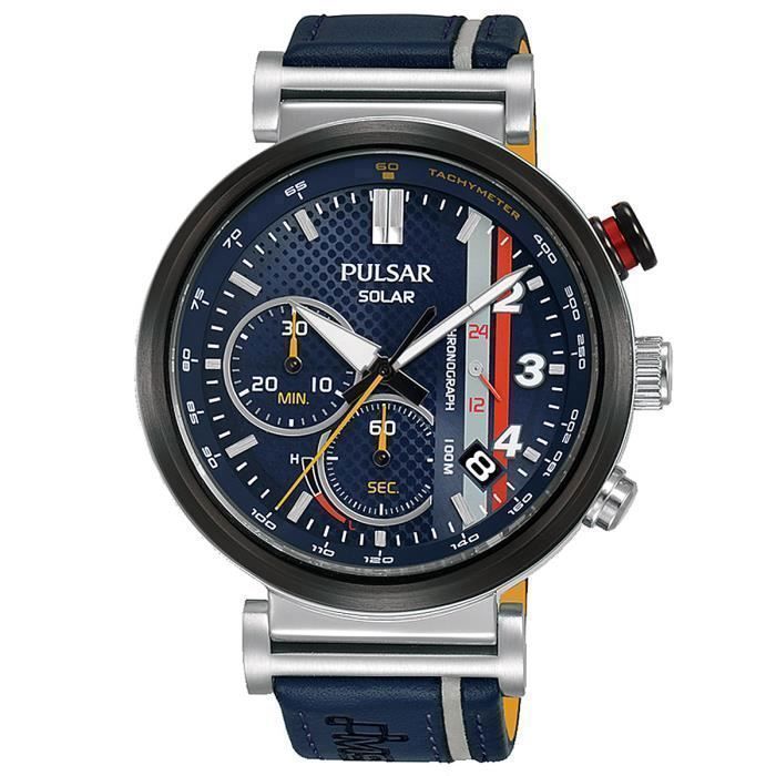 Pulsar PZ5079X1 Solar Montre Homme Chronographe Edition Limitée