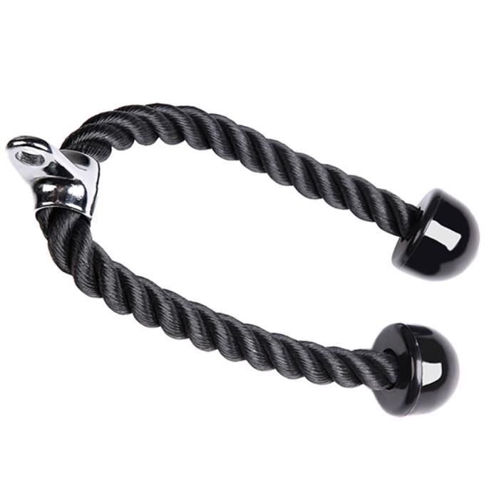 Triceps Rope Pull Down Abdominal Crunches Cable Attachment Heavyduty Biceps Rope