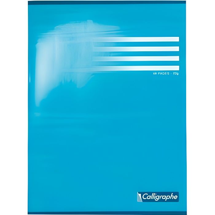 Cahier album dessin 24x32 70g uni blanc 48p