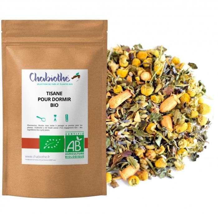 CHABIOTHE Tisane pour Dormir Bio 200g