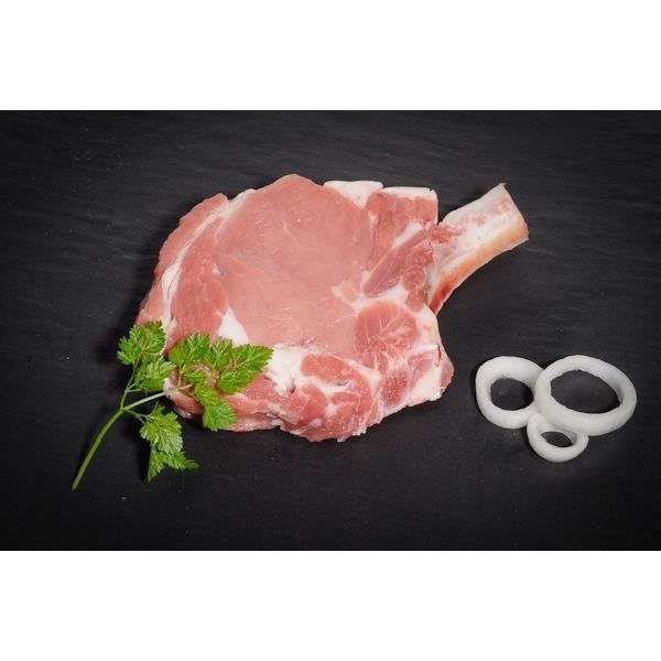 Côte de veau -royale- (étalonnée et manchonnée) - 4 pièces de 350g