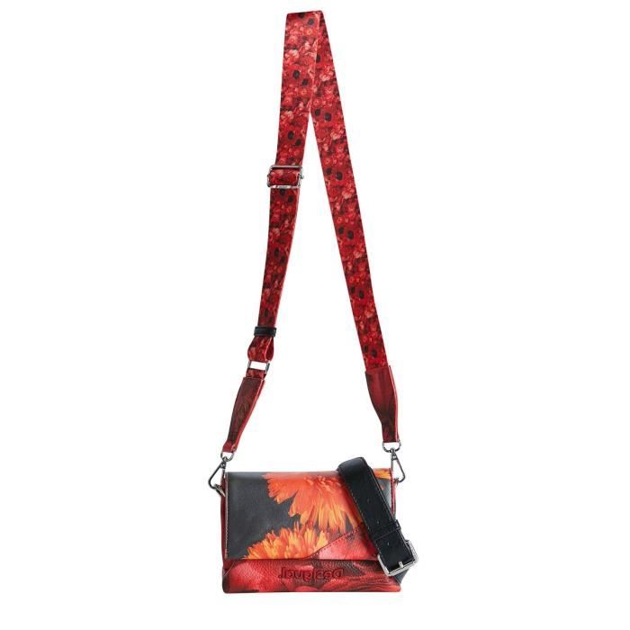 Desigual Bols Sunset Patch Rodas Across Body Bag Strawberry [163585] -  sac à épaule bandoulière sacoche