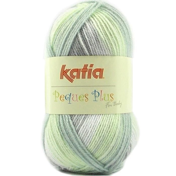 Laine PEQUES PLUS Katia 55 Perle vert
