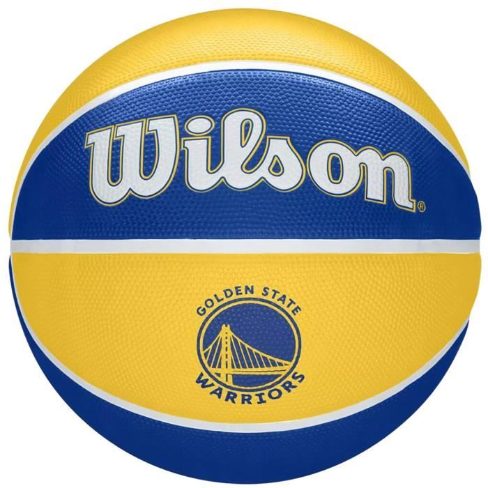 Wilson NBA Team Golden State Warriors Ball WTB1300XBGOL, Unisexe, Jaune, ballons de basket