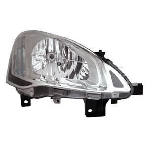 Phare Optique avant droit pour PEUGEOT PARTNER II phase 3, 2015-2018, modèle TEPEE, H4, électrique, Neuf.
