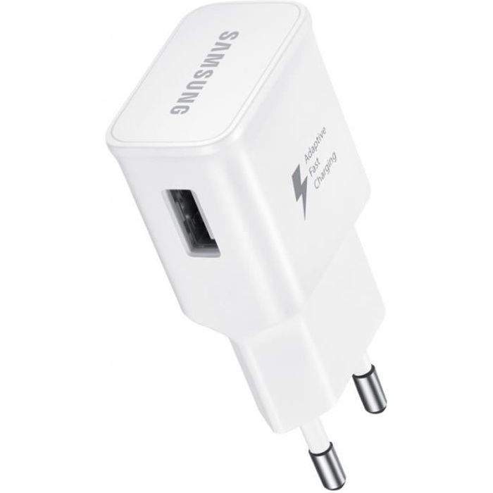 Adaptateur chargeur secteur USB Charge rapide (2A) - Blanc - Original Samsung EP-TA20EWE