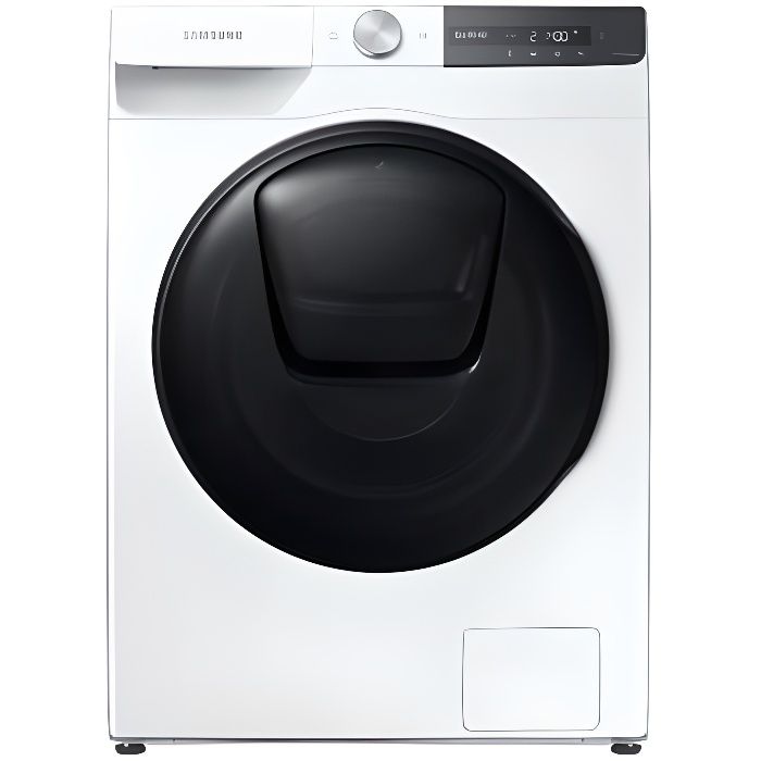 SAMSUNG Lave-Linge Frontal 9KG - WW90T754DBT - Quick Drive - Ecobubble - 1400 Tr/mn - A+++