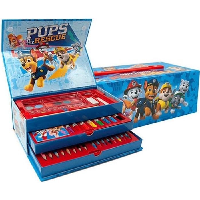 Spin master - Coffret à dessin pour enfant -Pat patrouille-