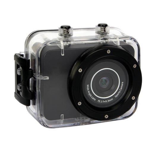 Caméra embarquée sport full HD avec accessoires