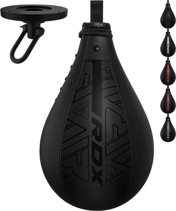 Redipo Sac de vitesse de boxe – Balle de frappe de vitesse en cuir PU – Balle pivotante Redipo Sac de vitesse de boxe – Balle de frappe de vitesse en cuir PU – Balle pivotante