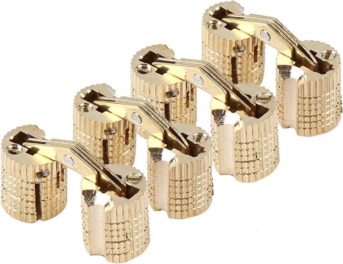 Lot De 90 Fermoirs Cylindriques à Vis Pour Bijoux - 3 Styles - Laiton Argenté Doré Platinum