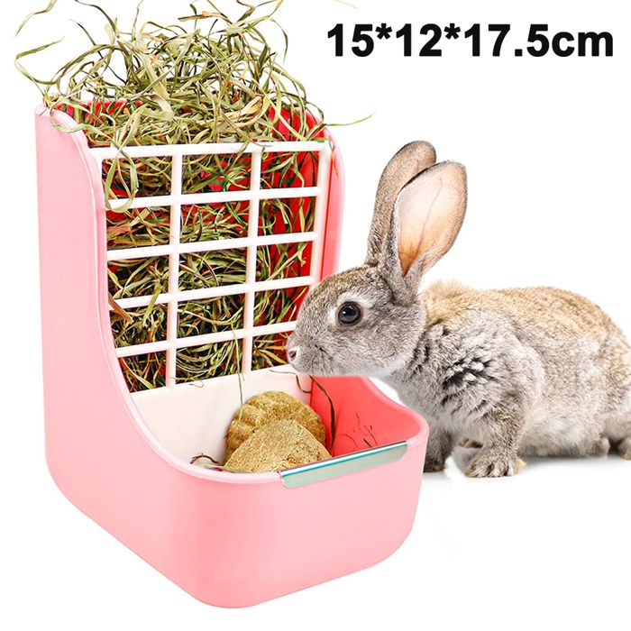 Meilleurs prix pour Mangeoire pour Lapins et Cochons d'Inde – Distributeur de Foin et Nourriture pour Petits Animaux