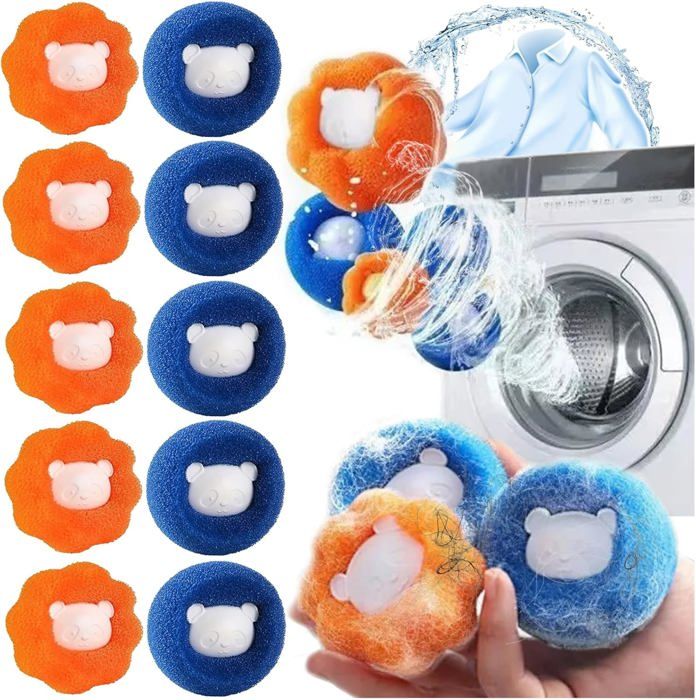 Boule Anti Poils Machine A Laver