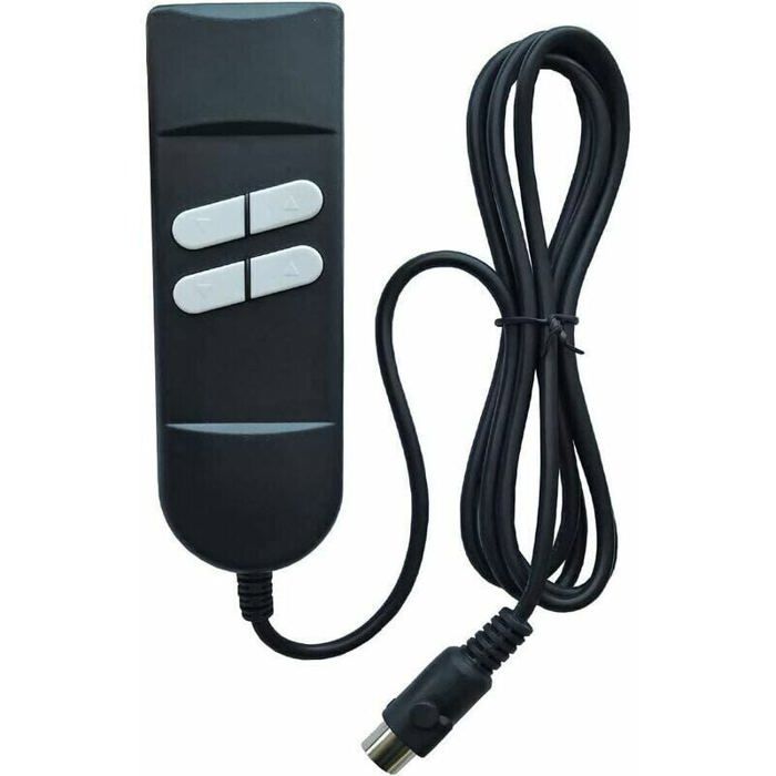 Télécommande pour fauteuil relax électrique - ZOR® - 4 boutons - 5 broches - Utilisé pour 2 moteurs Télécommande pour fauteuil relax électrique - ZOR® - 4 boutons - 5 broches - Utilisé pour 2 moteurs