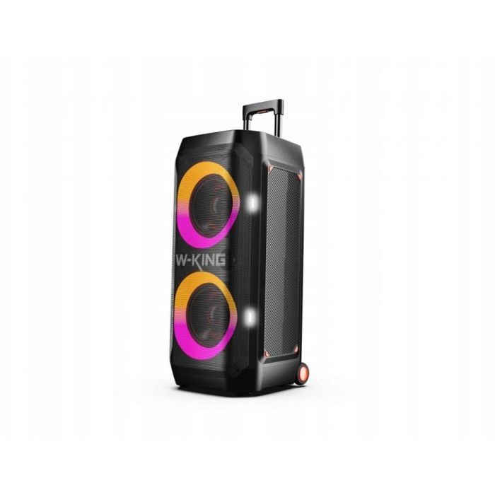 W-king - T12-BLK - Enceinte Bluetooth sans fil T12 noire