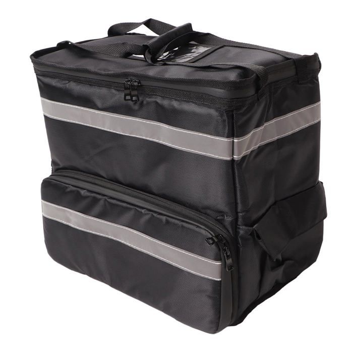 Sac à Dos Isotherme de Livraison de Pizza 50 L Sac à Dos Thermique pour Livraison de Nourriture à Emporter avec Couche Extensible