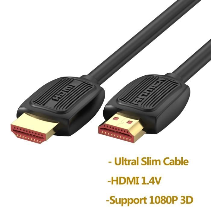 10m 4K HDMI 2 0V Câble HDMI 4K 2.0 8K 2.1 vers HDMI, Support Arc 3d HDR 4K 60Hz Ultra HD pour commutateur