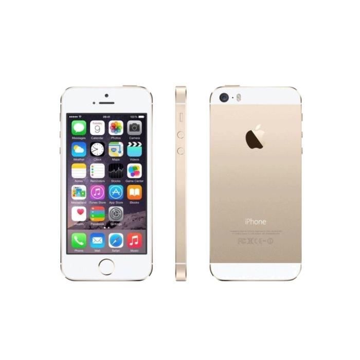 APPLE Iphone 5S 64Go Or - Reconditionné - Très bon état ...