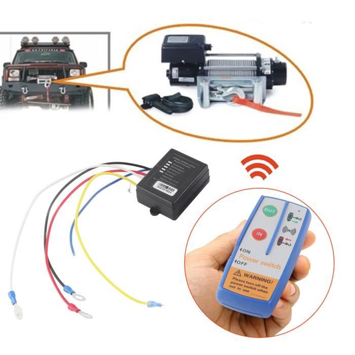 Télécommande Filaire Pour Treuil électrique - Câble De 9,2 Pieds (2,8m) - Pour Voiture, 4x4, Quad - Neuf
