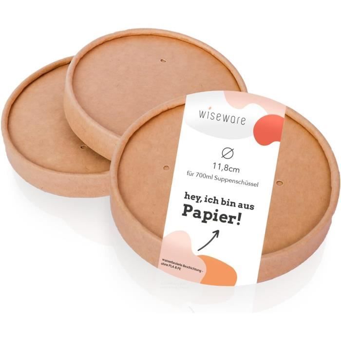 Lot De 100 Couvercles Jetables Pour Gobelets En Papier 75mm - Pour Boissons Chaudes, Hôtel, Café, Fêtes