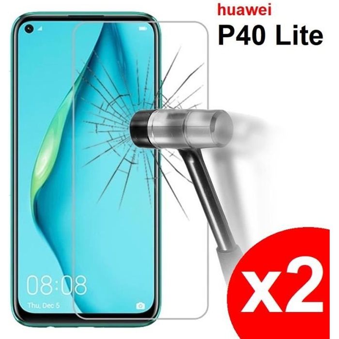 Protege ecran verre trempe HUAWEI P40 LITE - Téléphonie