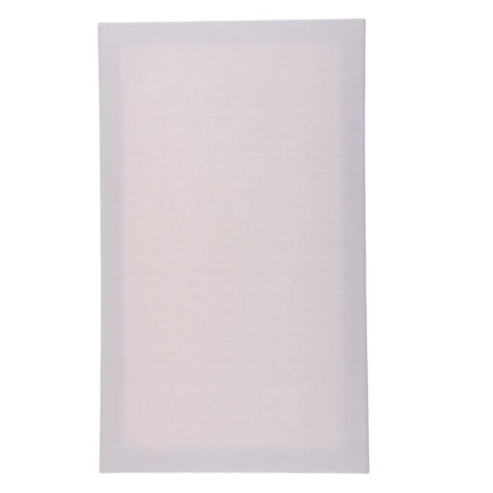Cadre En Bois De Panneau De Toile Vierge Pour La Peinture Acrylique A L Huile 30x50cm Cdiscount Maison