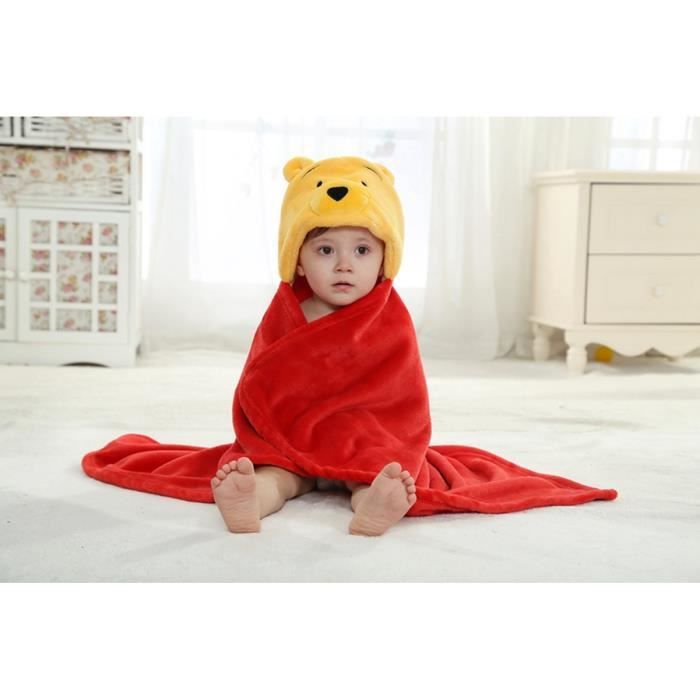Ours couverture de bebe infantile peignoir capuche drap Sortie de bain dessin anime animaux Cosplay encapuchonne pyjama Cdiscount Puericulture Eveil bebe