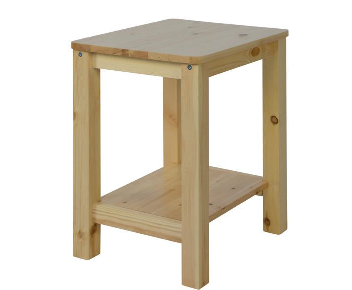 Table D Appoint Table De Chevet En Bois Hauteur 74 Cm Taba06008