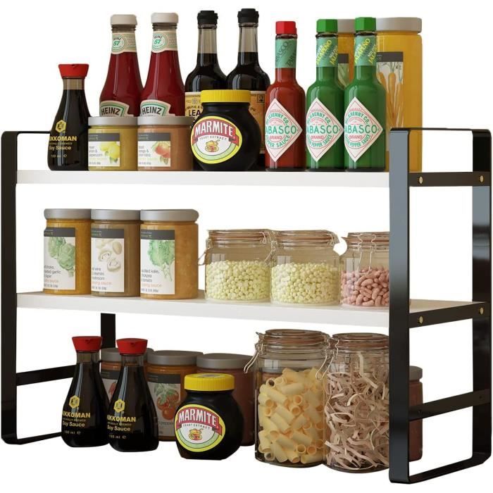 Organisateur De Bar à Café - Support à Tasses à 2 Niveaux Pour Comptoir