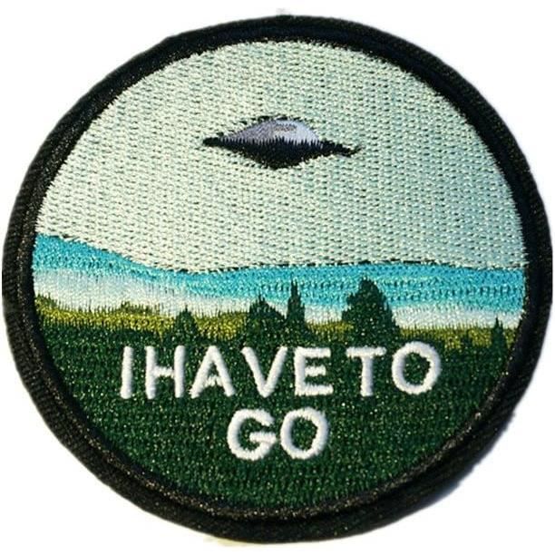 Patches Alien In Banana Oh Yeah Applique Brodée Thermocollante Ou à Coudre