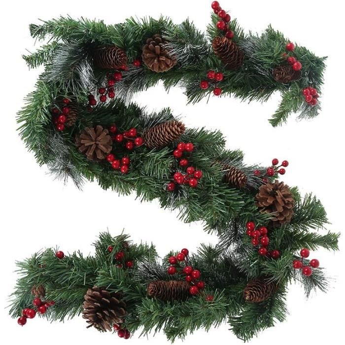 Guirlande LED Rotin Beige 8m Extérieur - Ambiance Naturelle Solaire Ou Secteur