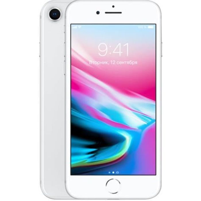 APPLE Iphone 8 64Go Argent - Reconditionné - Excellent état
