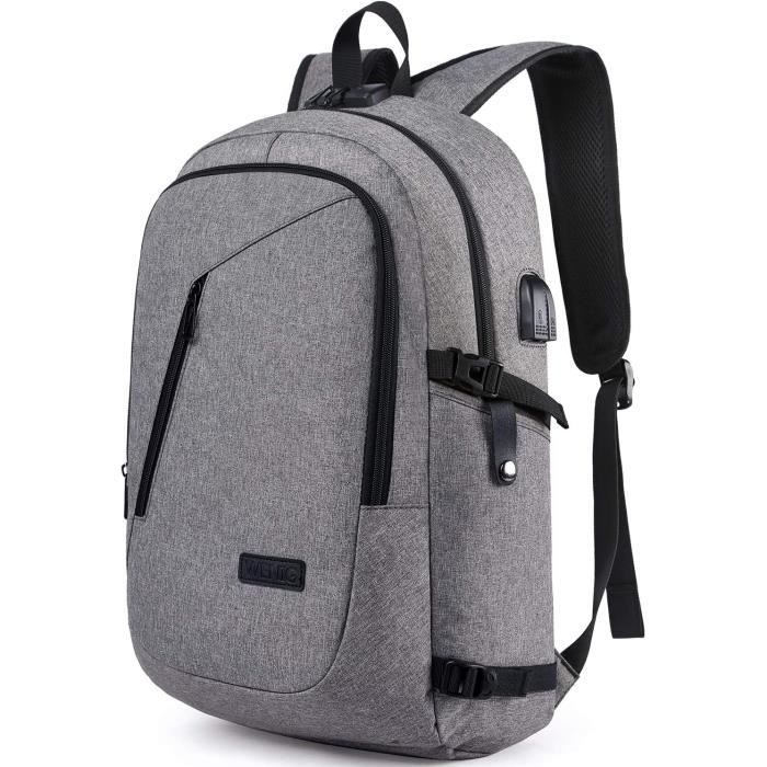 Sac a Dos Ordinateur Portable 17 Pouces Antivol Impermeable Sac a Dos Homme Grande Capacite Sac a Dos PC Portable avec 130 Cdiscount Bagagerie Maroquinerie