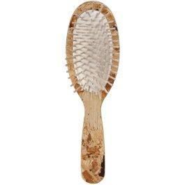 Brosse à Cheveux En Bois Grande Taille Avec Poils De Sanglier - Antistatique - TITANIA