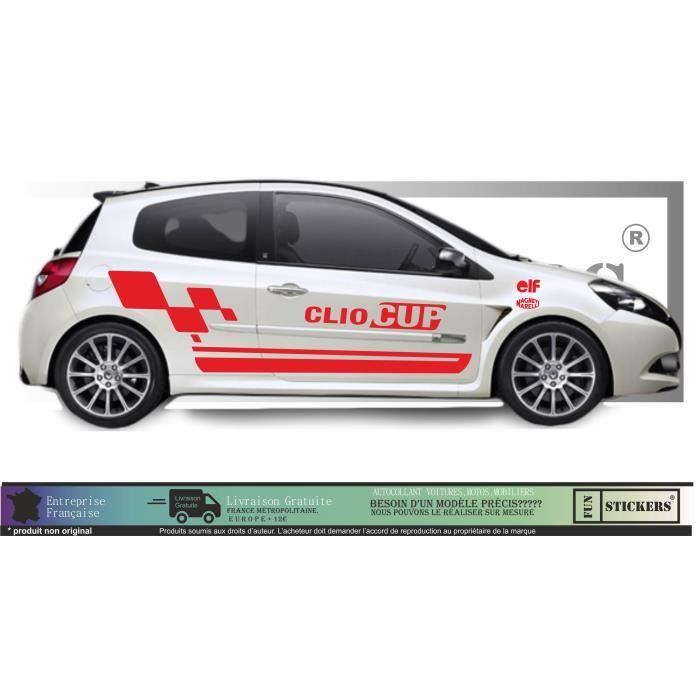 1 stickers autocollant Renault sport racing sponsor - Équipement auto