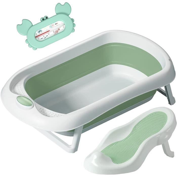 Bain Bebe Sinbide Baignoire Bebe Avec Support 79cm, Transat De Bain Pour Bebe, Bain Sécurisé Et Confortable Pour Nouveau-né Sur Pied Baignoire Pliable Bébé Bain Bebe Sinbide Baignoire Bebe Avec Support 79cm, Transat De Bain Pour Bebe, Bain Sécurisé Et Confortable Pour Nouveau-né Sur Pied Baignoire Pliable Bébé