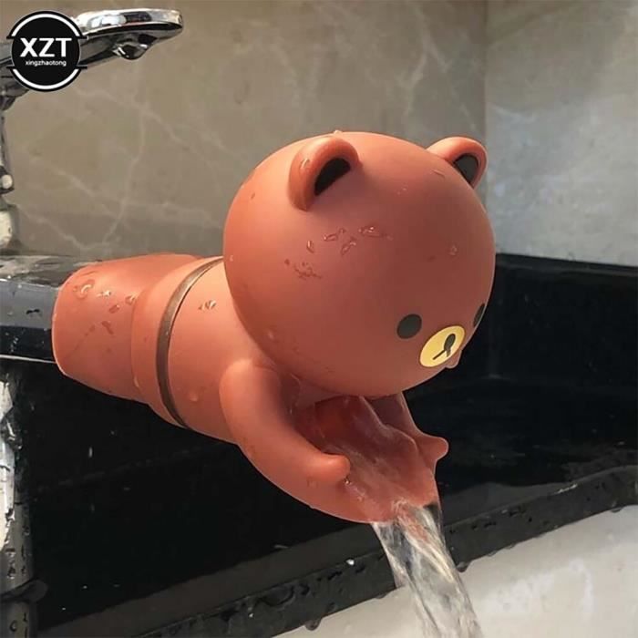 Extension Lavage Mains Prolongateur Robinet DXIA Lot De 2 - Pour Enfants - Facile à Installer - Salle De Bain Et Cuisine - Sécurité Bébé Sans BPA TPR PP